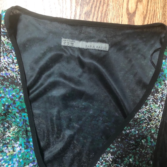 Zara floral print dress size M - Picture 3 of 5